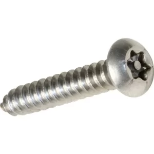 Star headed sheet metal screw