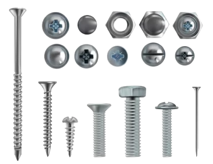 different types of fasteners